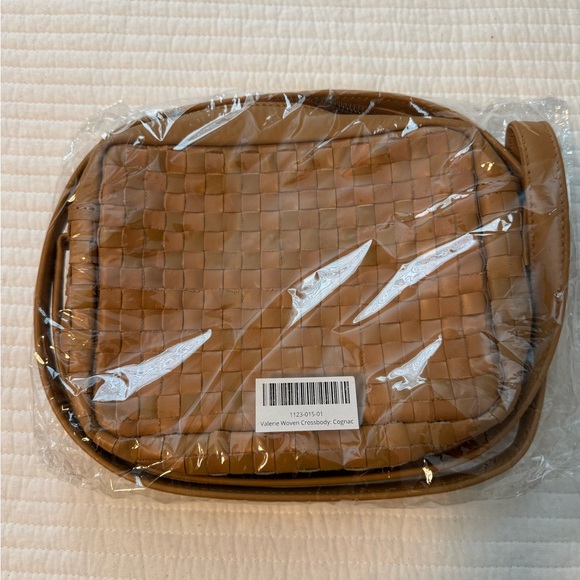 NWT Able Woven Tan Bag - Picture 3 of 4